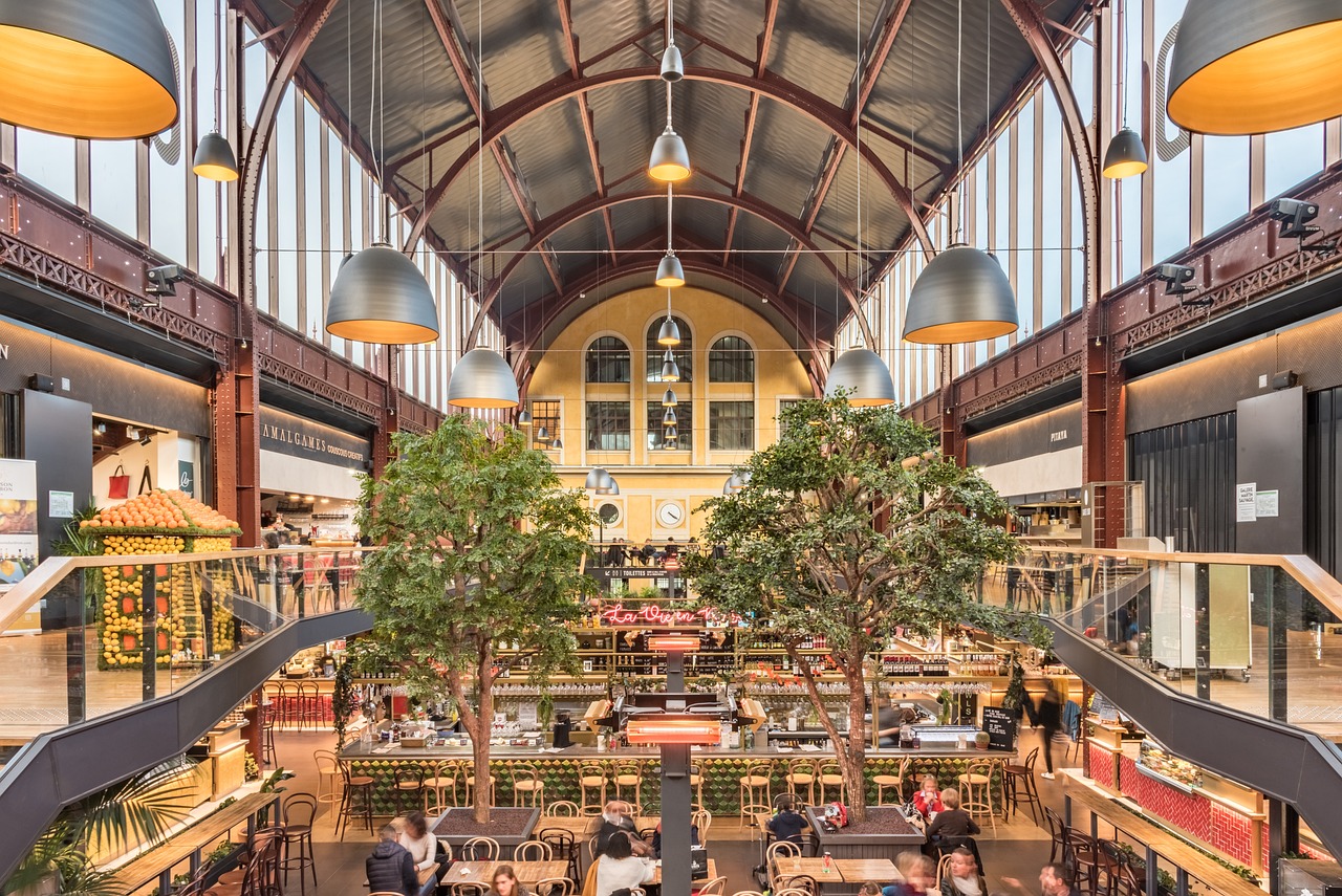 public civic market hall